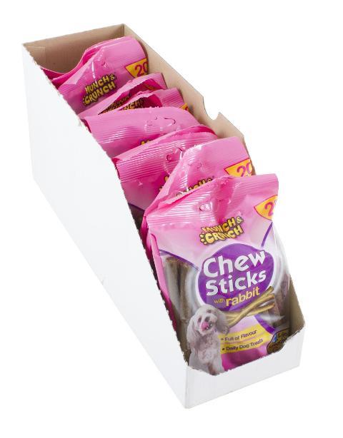(image for) Chew Sticks With Rabbit 20 Pack